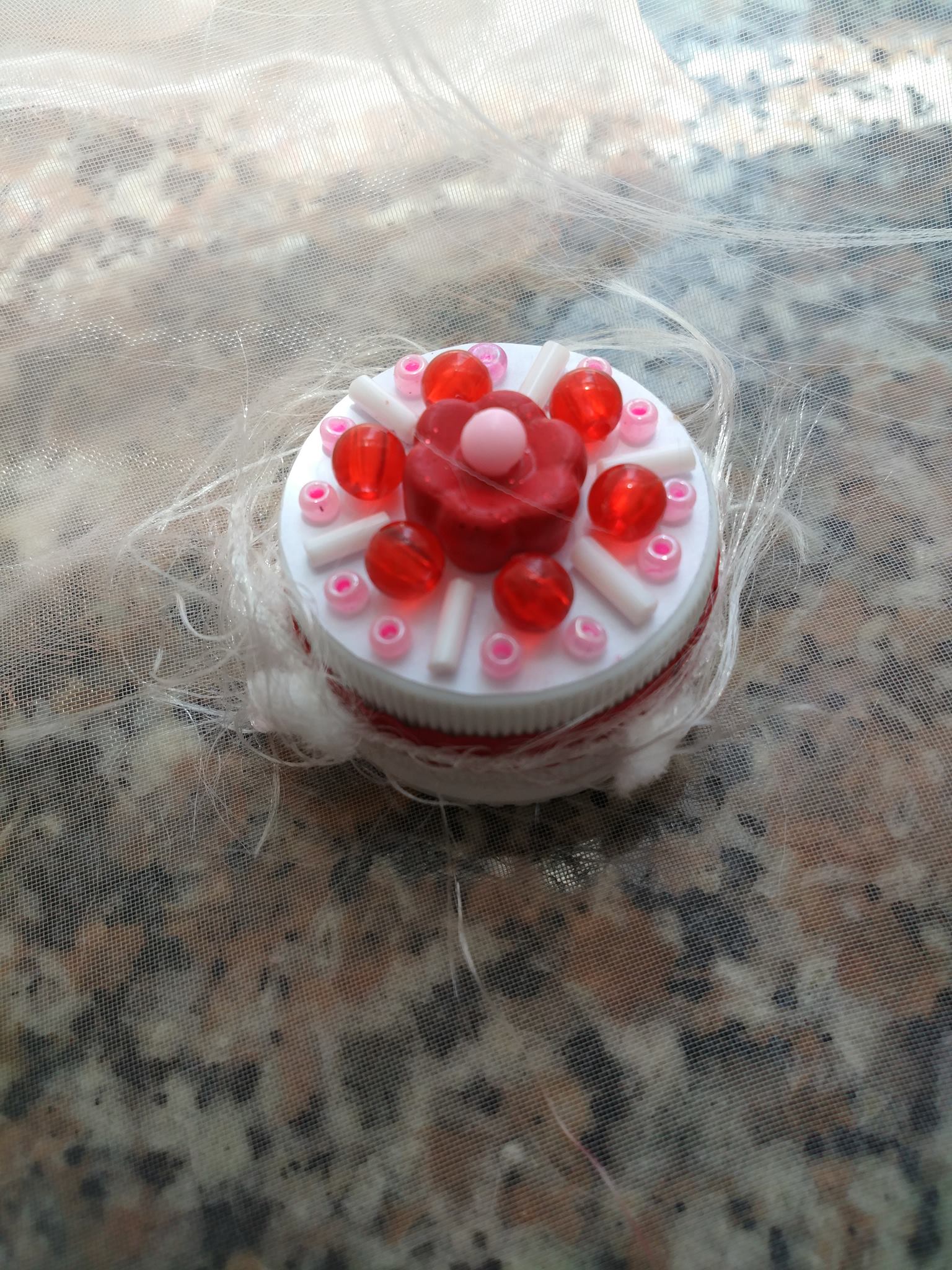 DIY paper cake making V