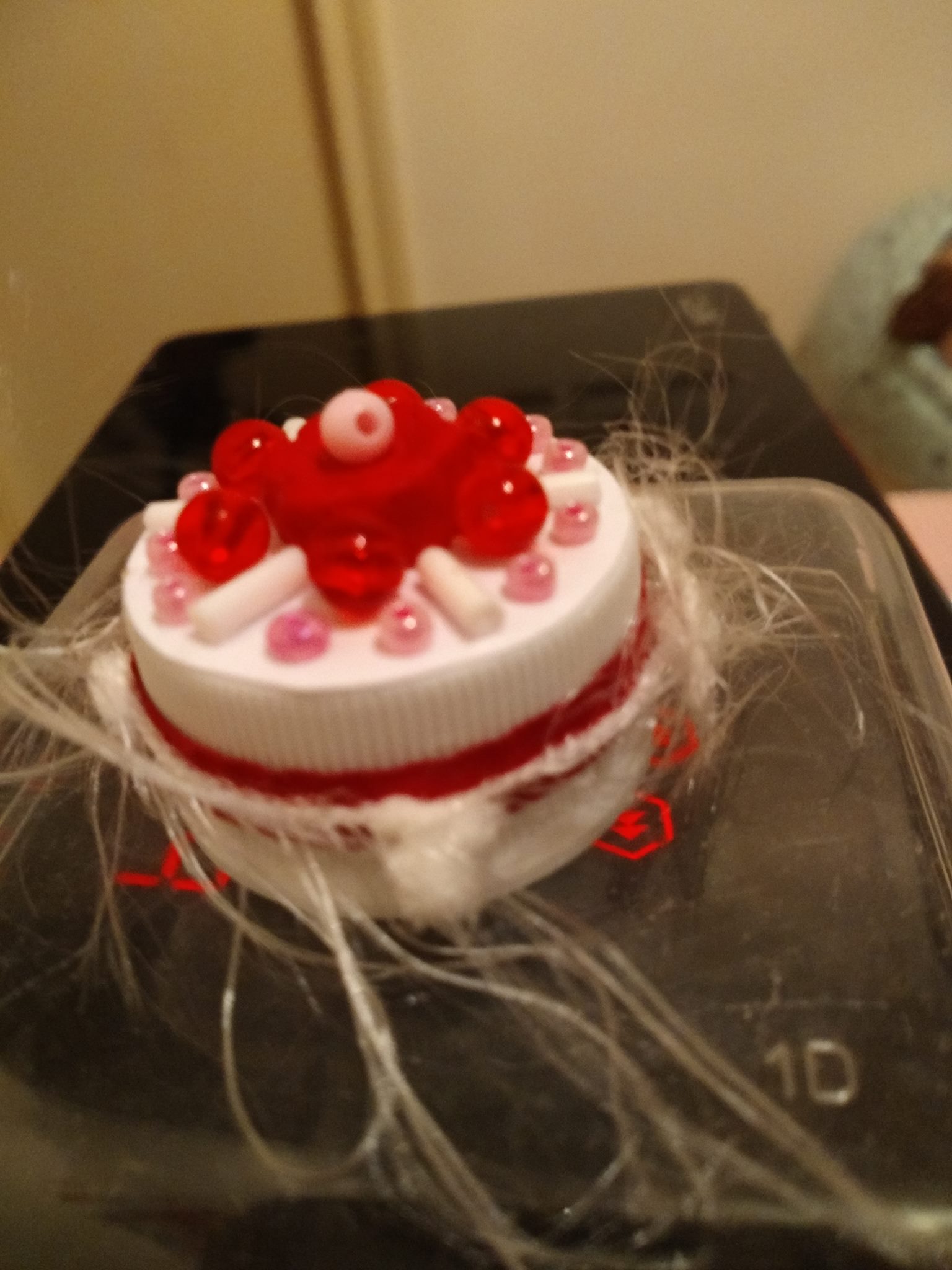 DIY paper cake making V