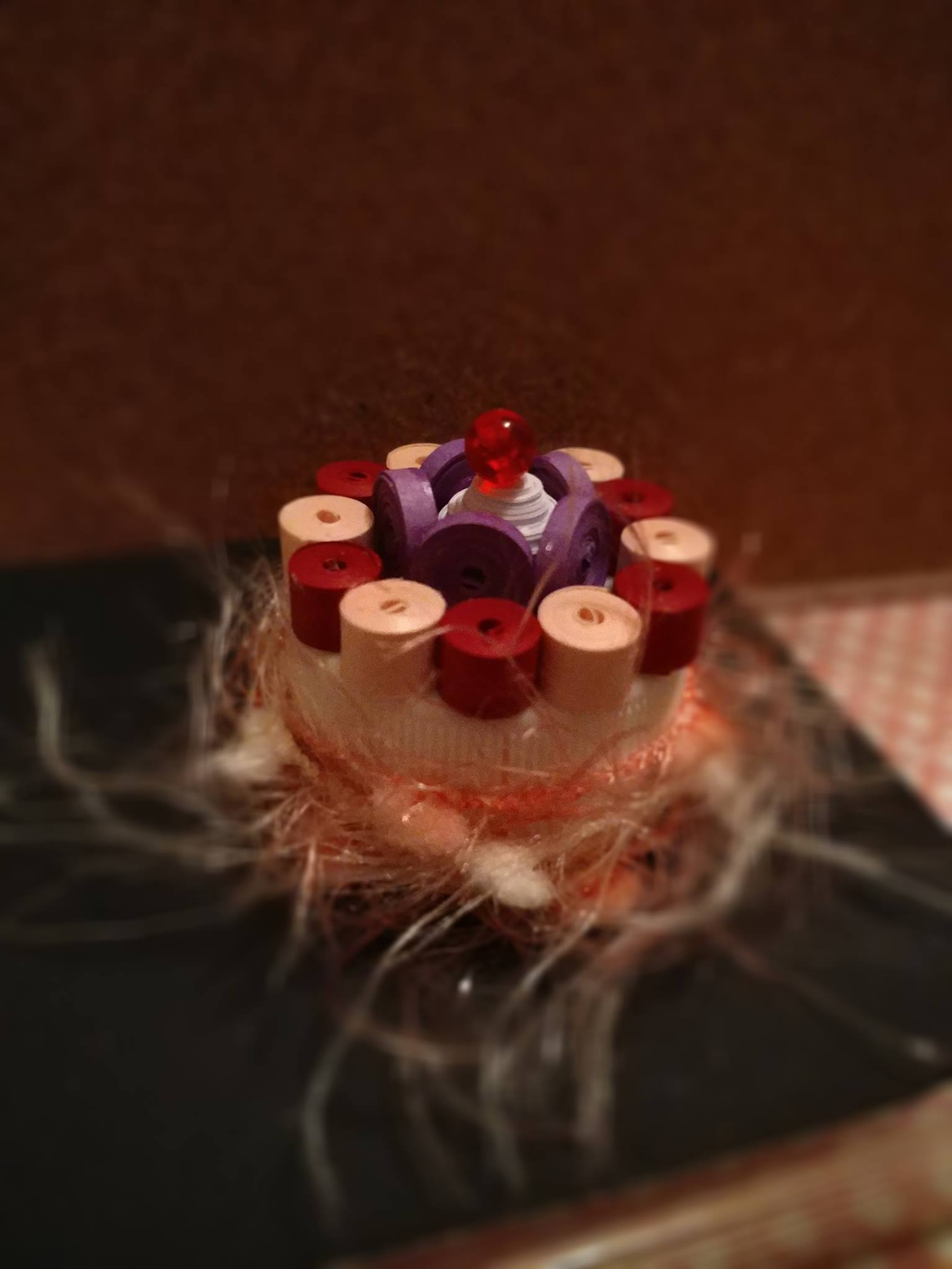 DIY paper cake making VII