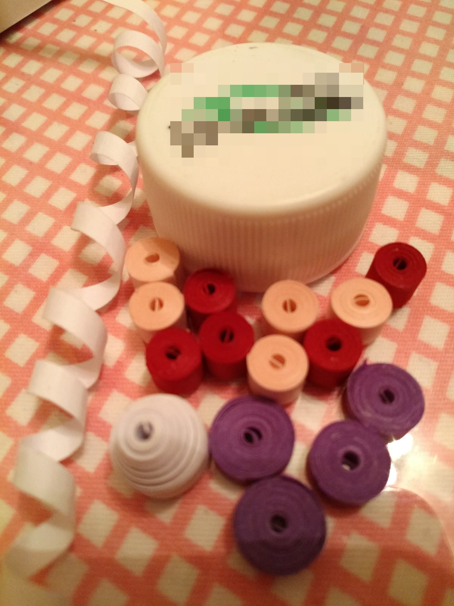 DIY paper cake making VII